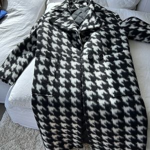 All saints puffer coast herringbone pattern size 4